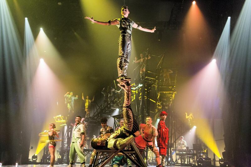 Bazzar's incorporation of a native act demonstrates its seriousness in tapping the ­Indian market. Courtesy Cirque du Soleil