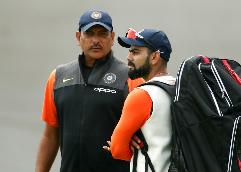 Ravi Shastri formed a successful partnership as coach with Virat Kohli. Reuters