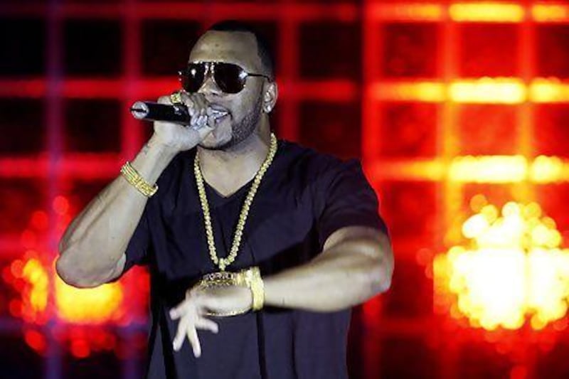 Flo Rida will be in Dubai to celebrate New Year's Eve. Matt Sayles / AP