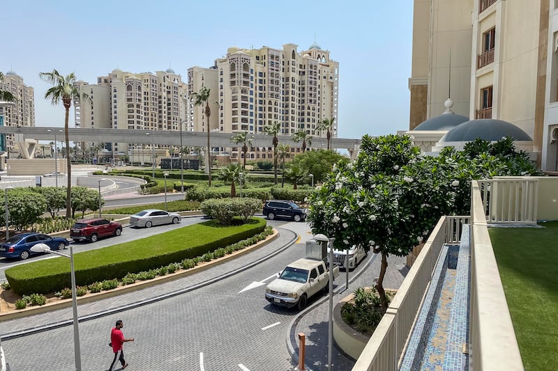 The Palm Jumeirah continued to dominate sales in the luxury segment in the first six months of 2023. Antonie Robertson / The National