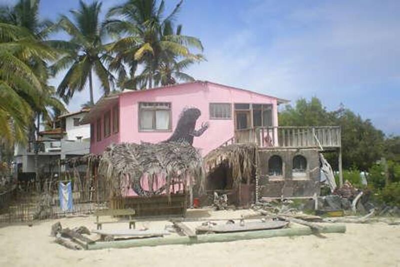 Jeff Frazier's house/hotel on Isabela. Jeff is a human rights lawyer and musician (Ben Westwood for The National)
