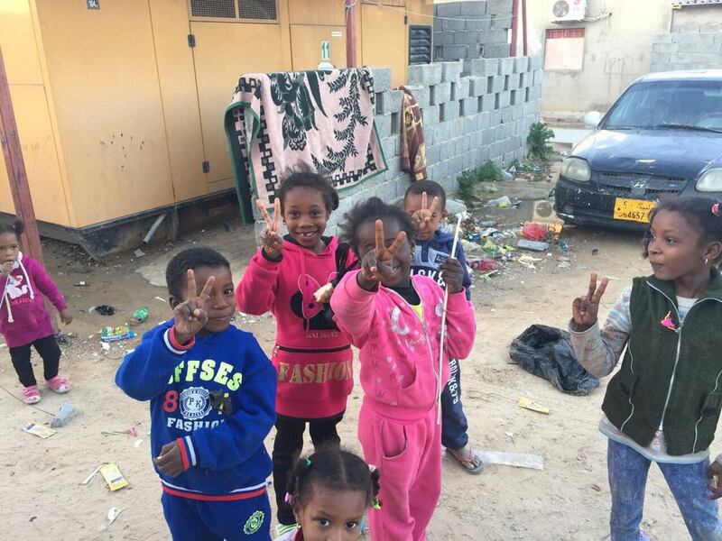 The entire population of Tawergha has been living in refugee camps scattered around Libya. Picture courtesy Mustafa Fetouri