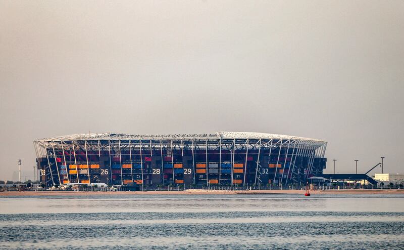 Stadium 974 signifies the international dialling code for Qatar. AFP