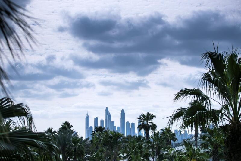 DUBAI, UNITED ARAB EMIRATES - March 3 2019.

Dubai skyline as seen from Atlantis, The Palm.

(Photo by Reem Mohammed/The National)

Reporter: 
Section:  NA