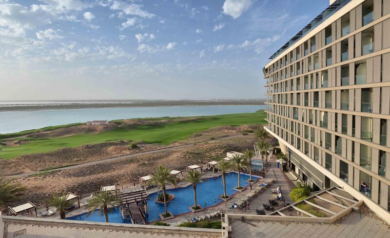 The Radisson Blu Hotel on Yas Island has rates from Dh550