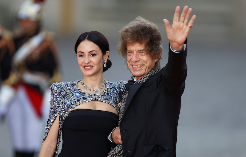Rolling Stones frontman Mick Jagger and his partner Melanie Hamrick were also invited. Reuters