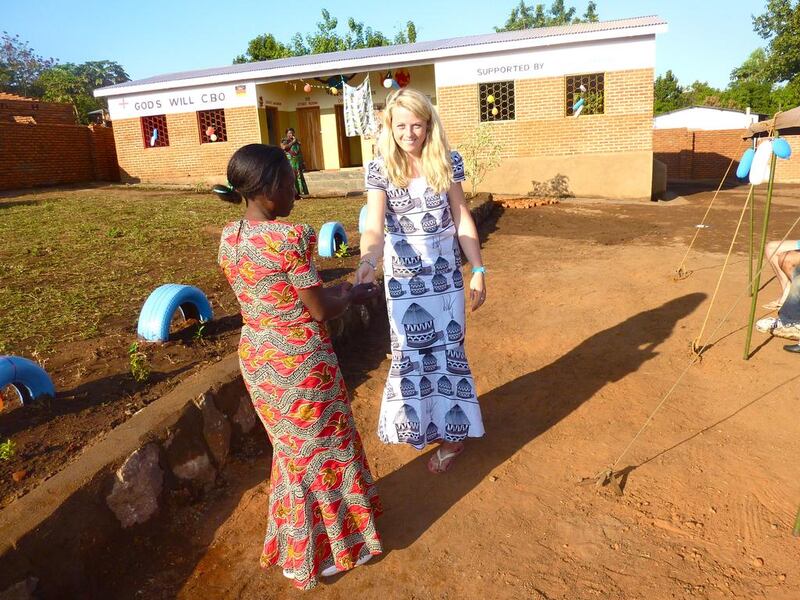 Dubai PR executive Sarah Brook is returning to Malawi to help orphans after receiving life-saving treatment in the country. Courtesy of Sarah Brook