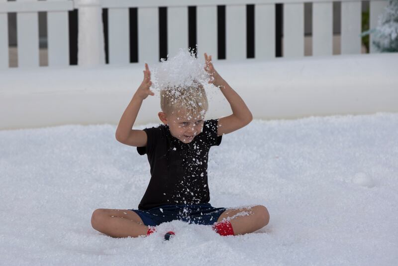 The Snow Zone is popular with children.