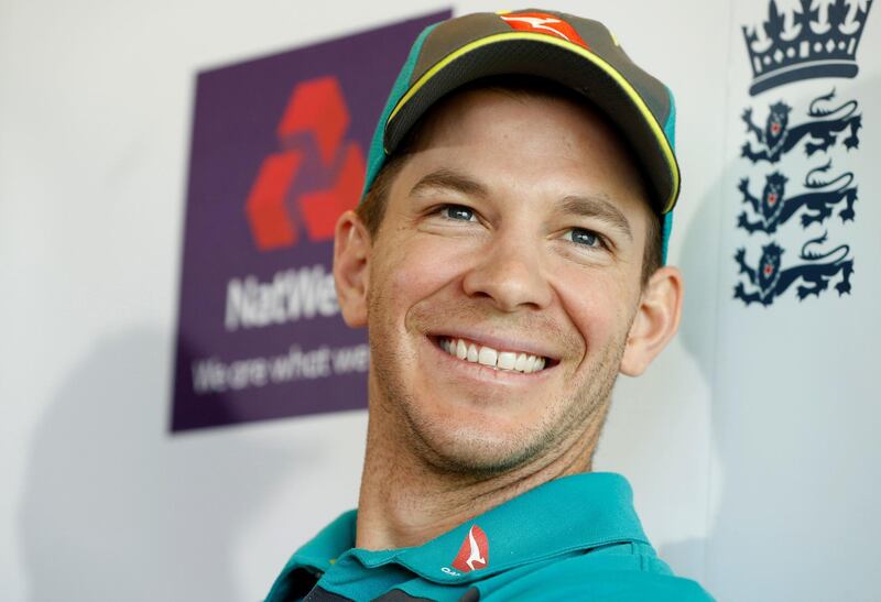 FILE PHOTO: Cricket- Cricket Australia Press Conference - Lord’s Cricket Ground, London, Britain - June 6, 2018   Australia's Tim Paine during the press conference   Action Images via Reuters/John Sibley/File Photo