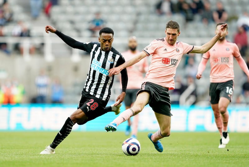 Chris Basham  - 6: Made to look silly on several occasions by Saint-Maximin, as were many of his teammates, to be fair. No such problems dealing with the woeful Joelinton in first half. Reuters