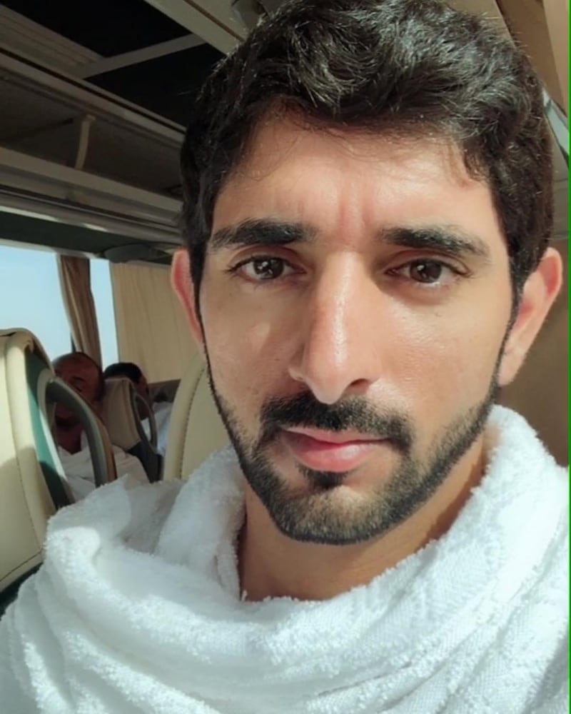 And here he in June, 2018, in Makkah, Saudi Arabia. Instagram / Faz3