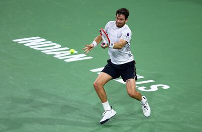 Cameron Norrie kept his Indian Wells title defence alive with a straight sets win over Jenson Brooksby. AFP