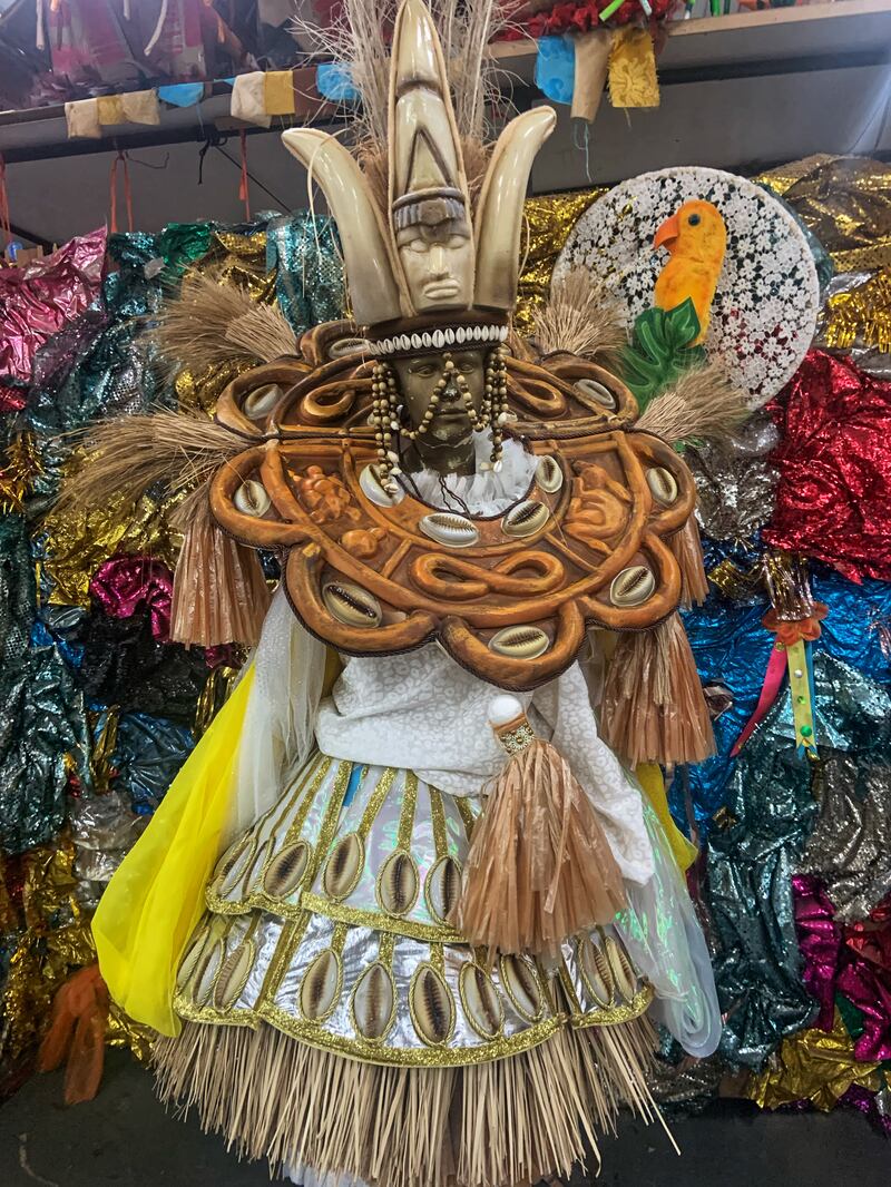 Grande Rio samba school offers dedicated Carnaval Experience tours. Emma Pearson for The National