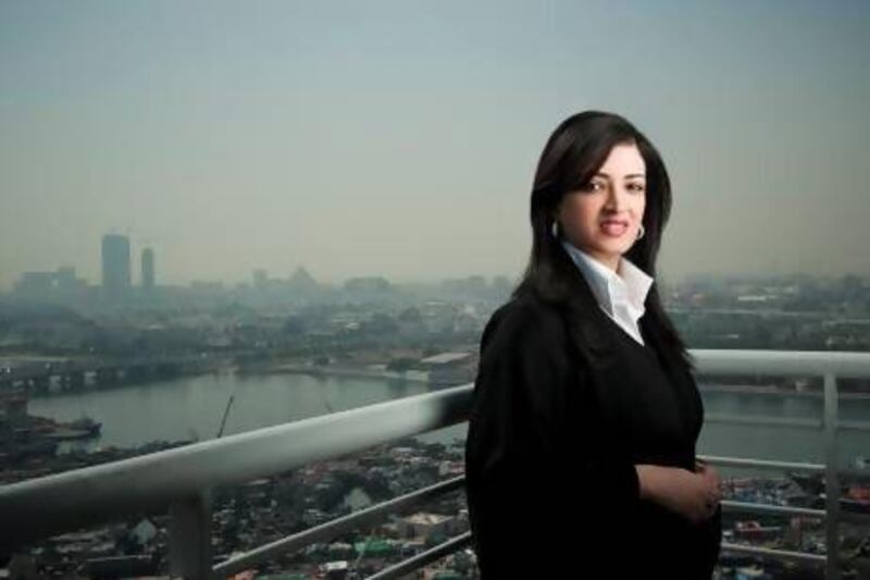 Muna Al Gurg recently acted as a judge on the UAE reality television show The Entrepreneur. Courtesy du