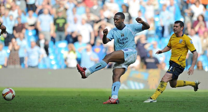 Manchester City's English forward Daniel Sturridge (2nd R) Joined Chelsea in 2009 and moved to Liverpool four years later. Now hoping to re-establish himself after falling down the pecking order at Anfield due to injuries and the evolution of the team under Jurgen Klopp. AFP PHOTO 