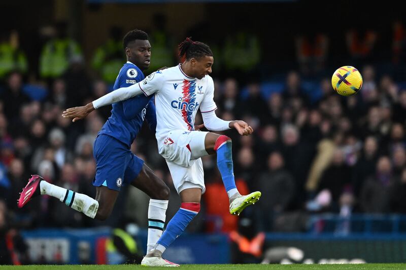 Michael Olise – 7: Targeted Lewis Hall in the early stages and managed to get several crosses in, with varying degrees of success. Had several efforts on goal throughout but couldn’t get the best of Kepa. Palace’s best attacking outlet. AFP