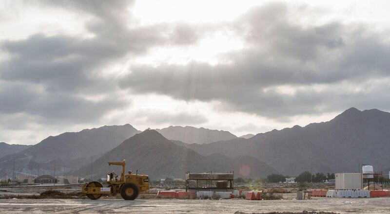 Fujairah, United Arab Emirates-  Partially cloudy in Fujairah.  Leslie Pableo for The National