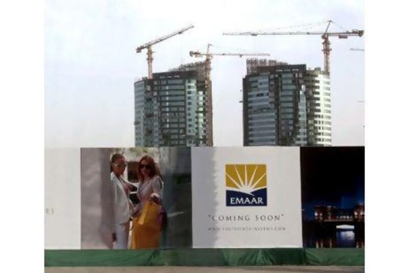 Emaar Properties added 2.5 per cent to Dh2.47.