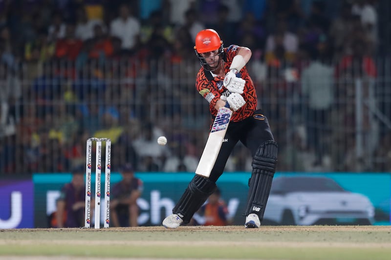 Pat Cummins, captain of Sunrisers Hyderabad on his way to a total of 24 off 19 balls. Getty Images