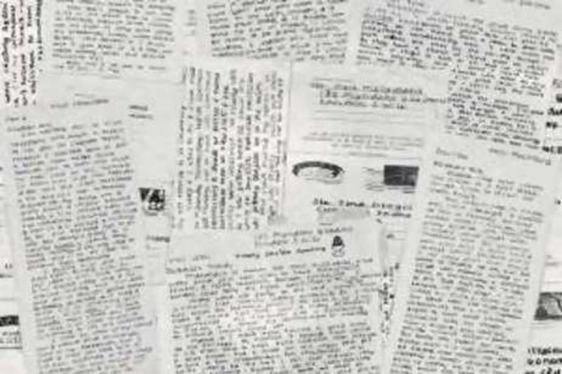 Letters sent by Penelope Fitzgerald, who once wrote: "One of the troubles about collecting letters is that before the writer becomes famous no one is likely to keep them."