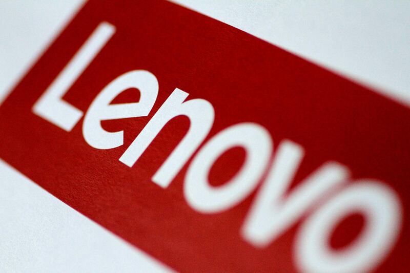 FILE PHOTO: The Lenovo logo is seen in this illustration photo January 22, 2018.      REUTERS/Thomas White/Illustration/File Photo                              GLOBAL BUSINESS WEEK AHEAD        SEARCH GLOBAL BUSINESS 29 JAN FOR ALL IMAGES