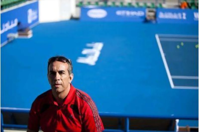Ghyath Rustom has spent the past eight weeks coaching 30 children between the ages of 12 and 16 – and of both sexes – the skills required to be an efficient ball boys.