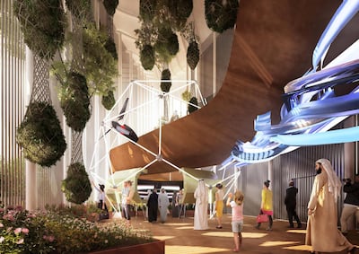 Unveiling Italian Pavilion 2020-Renderings. Courtesy: Italy Expo 2020