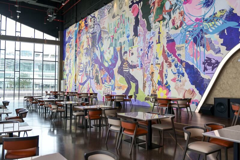 Graffiti, another restaurant onsite, serves authentic Italian dishes and fire pizzas.
