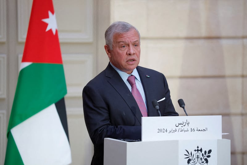 Jordan's King Abdullah has instructed officials to make 'the election process a success'. Reuters