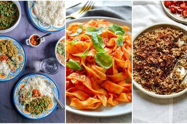 These recipes for these four dishes cost less than Dh35. 