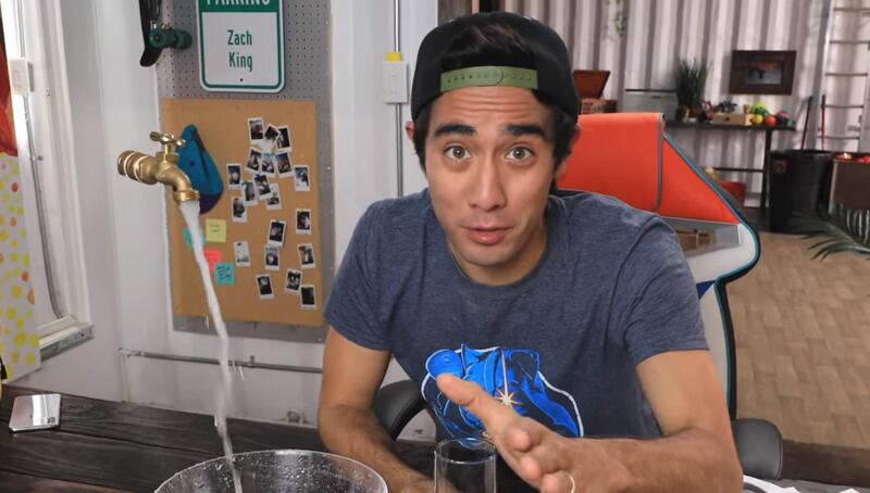 YouTube magic star Zach King's MO is adding 'a little more magic' to his fans' days. YouTube / Zach King 