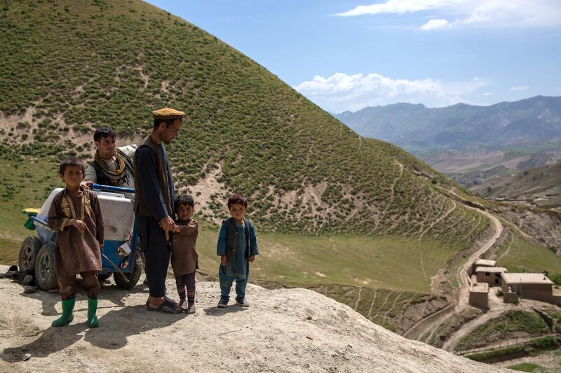 Khaja Gulrang village in Badakhshan, Afghanistan, a far-flung community, hours away from the nearest hopsital. 