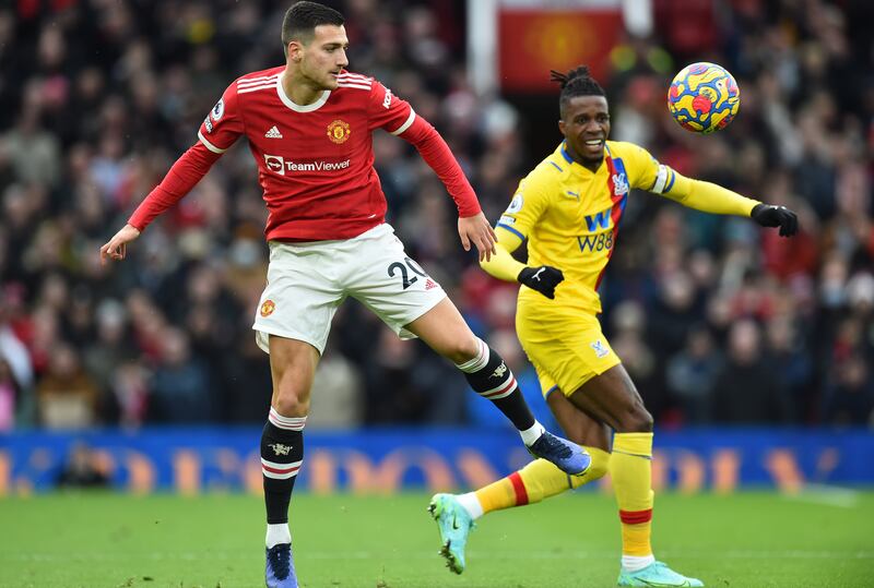 Diogo Dalot - 7: Accomplished on Thursday against Arsenal in his first league start of the season. Up against it with Palace’s Wilfried Zaha, but did well and was another with improved energy under the new manager. EPA