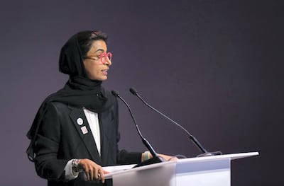 Noura Al Kaabi, Zayed University president and UAE Minister of Culture and Youth, said the aim is to 'future-proof' the careers of students. Photo: Wam