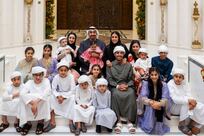 President Sheikh Mohamed shares family portrait to celebrate Eid