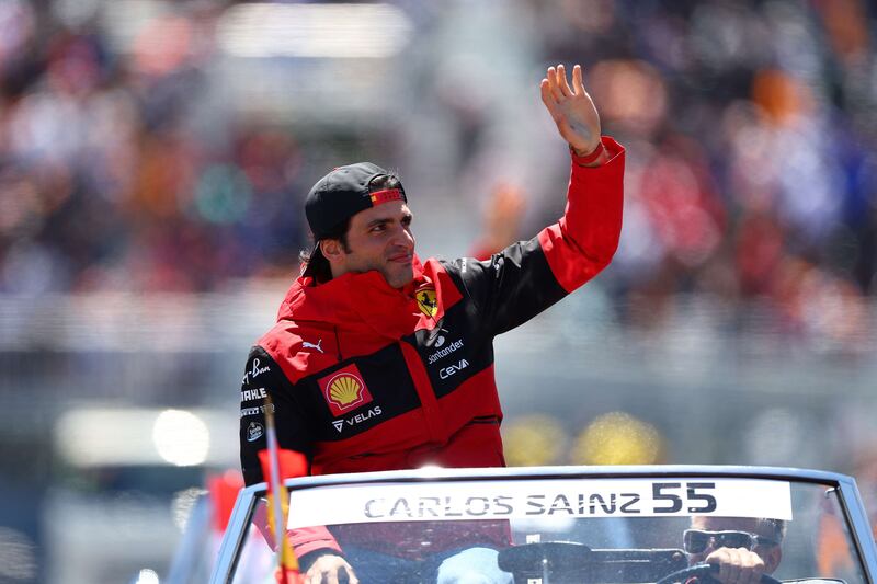 8= Carlos Sainz (Ferrari) $10,000,000. AFP