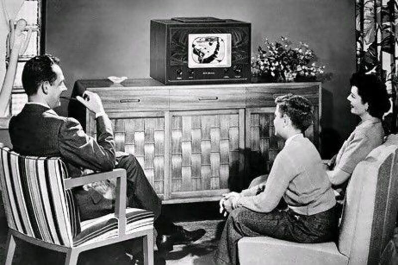 In 1950, fewer than 8 per cent of American households owned TV sets. AP Photo