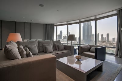 Inside the Armani Residences, Dubai. Photo: Luxhabitat