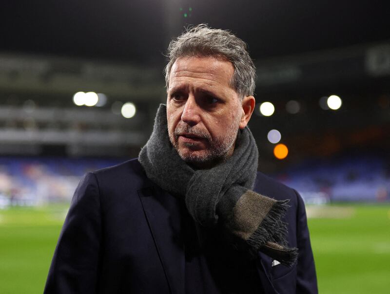 Fabio Paratici joined Tottenham Hotspur as managing director of football in 2021. Reuters