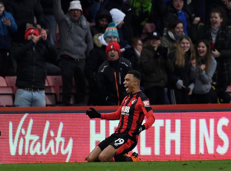 Junior Stanislas, Bournemouth: Winger has a knack for scoring but is well short of international class and approaching 30. Chance of a cap - 3/10. Action Images via Reuters