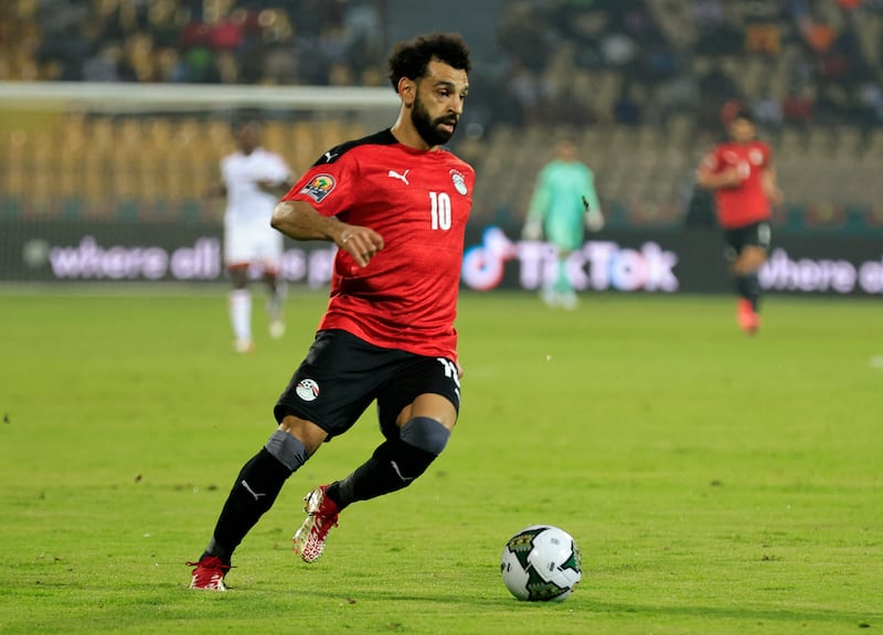Egypt's Mohamed Salah in action. Reuters