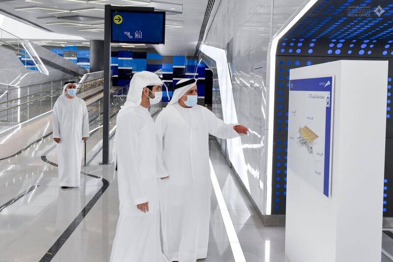 The Dh11bn megaproject extends 15 kilometres on the Red Line from the Jebel Ali Metro Station to the Expo 2020 Station