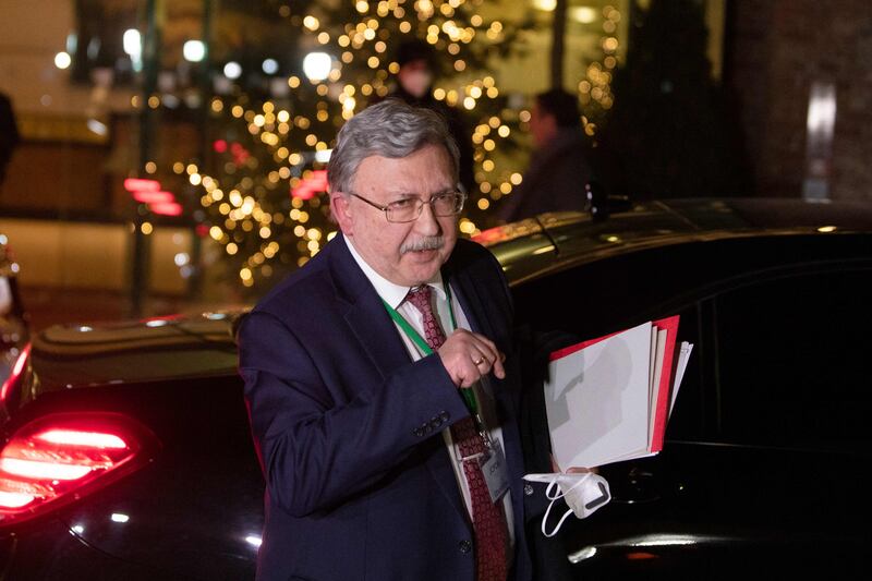 Russia's envoy to the nuclear talks in Vienna Mikhail Ulyanov. Photo: AFP