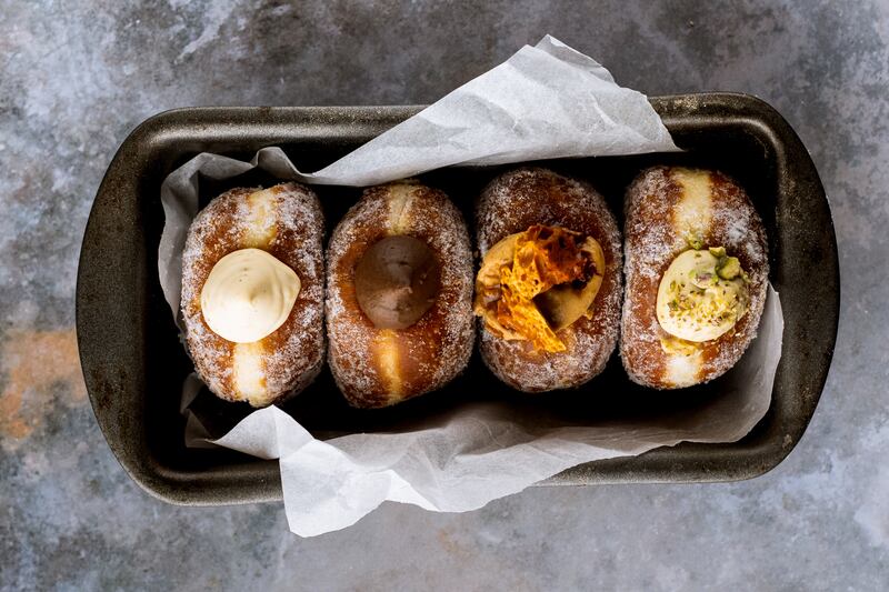 Doughnuts at Bread Ahead, winner, Favourite Sweet Treats Restaurant, Expo Eats Awards. Photo: Expo 2020 Dubai