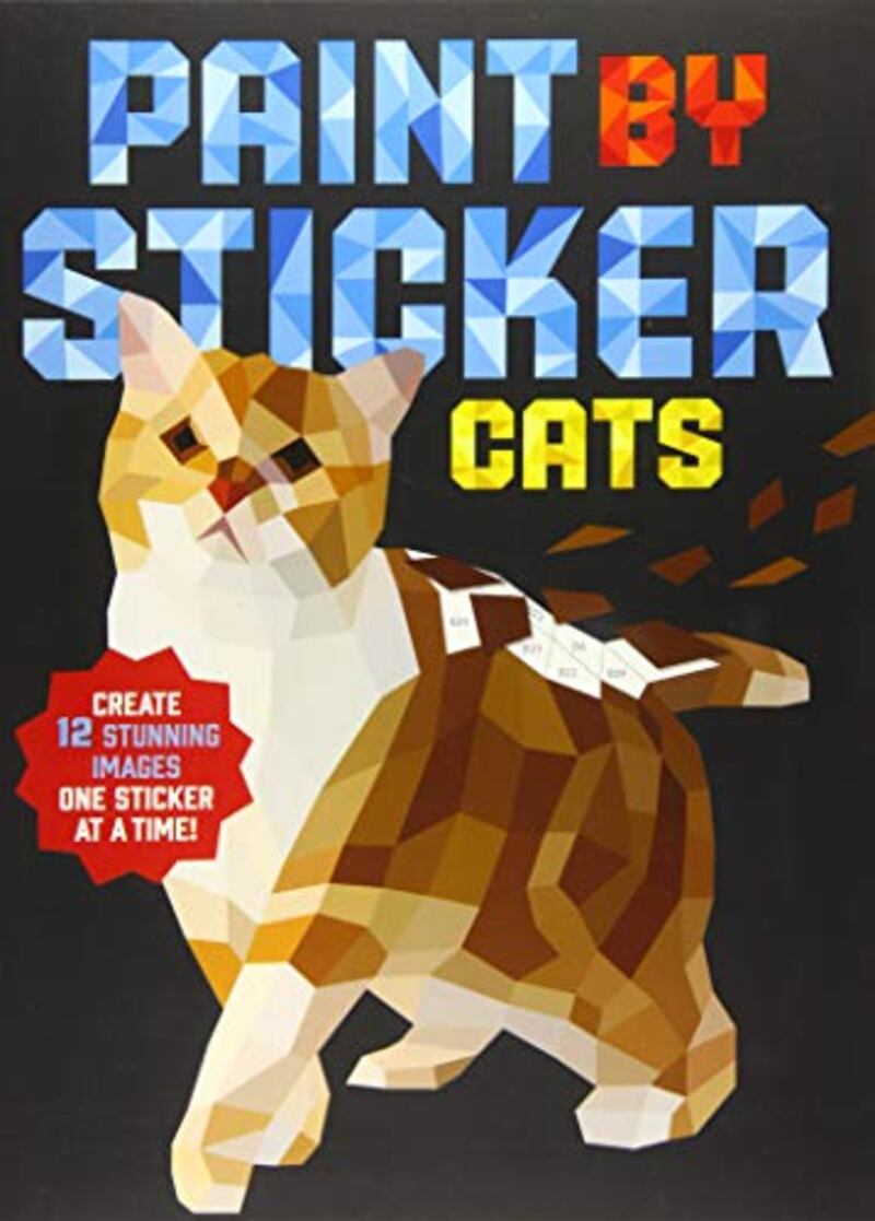 Paint by Sticker Cats, Dh65, Virgin Megastore, virginmegastore.ae. Photo: Workman Publishing