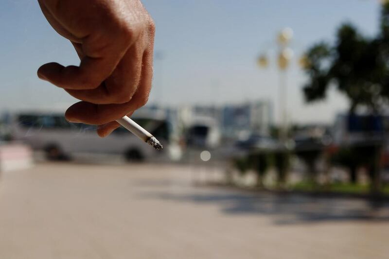 How seriously should we take data about high rates of expatriate Abu Dhabi teenagers smoking? Ryan Carter / The National