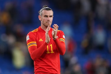 Wales' Gareth Bale applauds the fans after the UEFA Nations League match at the Cardiff City Stadium, Cardiff. Picture date: Wednesday June 8, 2022.