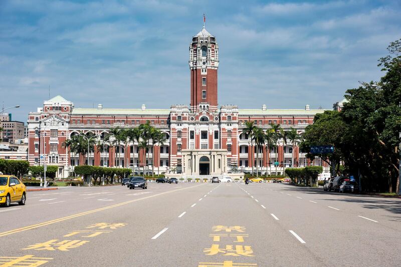 Taiwan Presidential Office,taipei. Getty Images