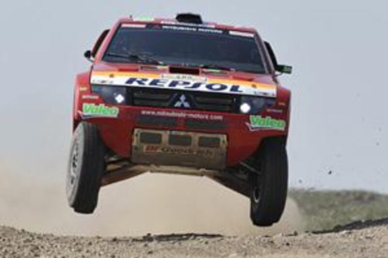 The French driver Stephane Peterhansel is looking to be the champion for the tenth time at the Dakar Rally. The rally is being held in South America for the first time.