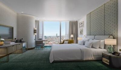 Premier City View King room at Address Istanbul. Photo: Address Hotels + Resorts